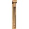 Ekena Millwork Imperial Block Rough Sawn Bracket w/ Offset Brace, Western Red Cedar, 4"W x 20"D x 28"H BKT0402X20X28IMP05RWR - alternate 2